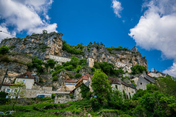 Fototapeta na wymiar Rocamadour, Lot, Occitanie, France.