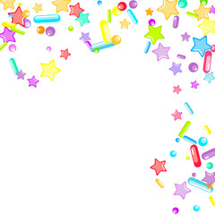 Sprinkles grainy. Cupcake donuts, dessert, bakery