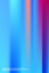 Holographic, Vector, Glossy Cover. Soft Color. 