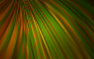 Dark Green, Yellow vector blurred shine abstract template. Abstract colorful illustration with gradient. New design for your business.