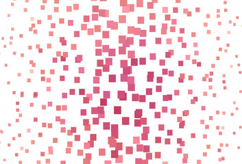 Light Pink vector pattern in square style.