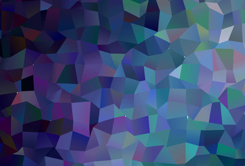 Obraz premium Dark Pink, Blue vector gradient triangles template.
