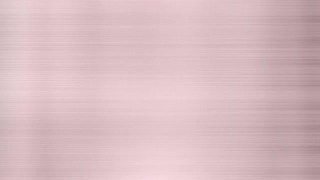 light motion on rose gold metal background.