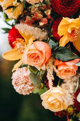  Floral arrangements of autumn flowers