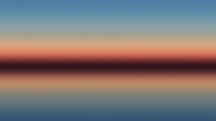 Ocean background horizon abstract blue, wallpaper reflection.