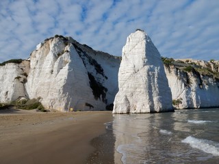 Vieste - Costiera della Spiaggia della Scialara