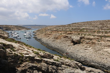 Fototapeta na wymiar Blue Lagoon Malta
