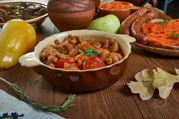 Bulgarian Katino Meze