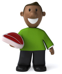 Cartoon guy - 3D Illustration