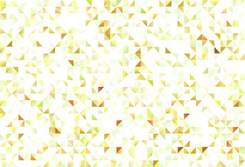 Light vector template with crystals, triangles.