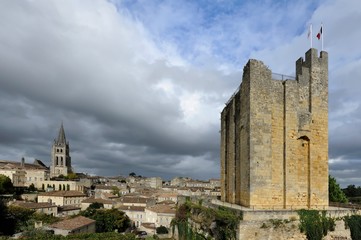 Obraz premium Saint-Emilion, La Tour du Roy