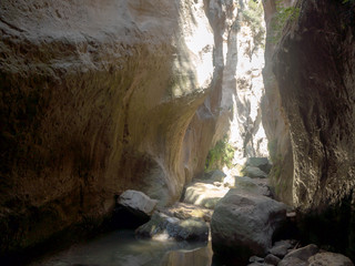 Avakas Gorge in Cyprus