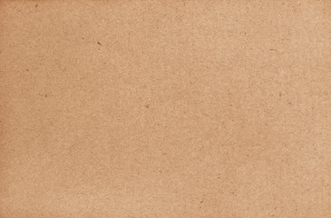 Brown cardboard sheet abstract background, texture of recycle paper box in old vintage pattern for design art work.