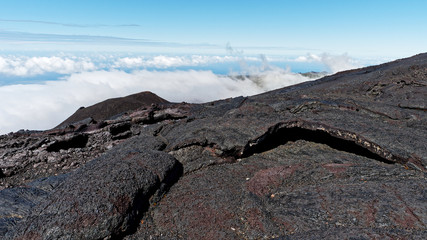 Le piton de la fournaise