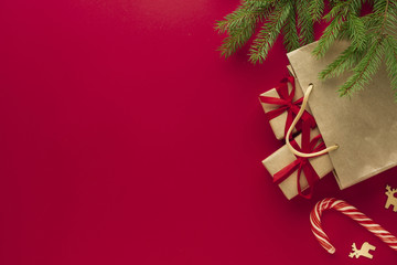 Christmas concept with copy space