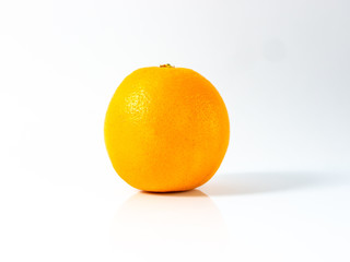 Isolated fresh red bloody orange.