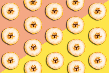 Fruits pattern background.