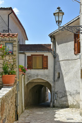Province of Caserta, Italy, 06/30/2018. Tourist trip to a small village in the Campania region.