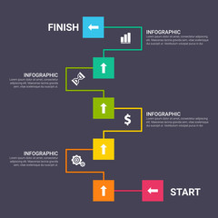 Modern Infographic Choice Template
