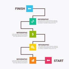 Modern Infographic Choice Template