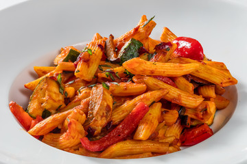 Delicious food on a plate