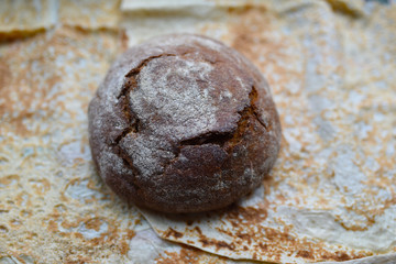 rye bread and wheat tortilla