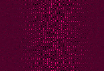 Light Pink vector template with circles.