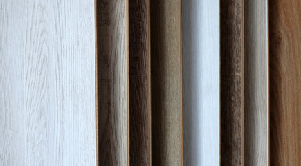 Laminate flooring floating wood synthetic several color samples