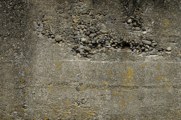 古いコンクリート壁