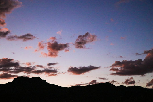 United States of America - Tucson Arizona - land of the perfect sunset & sunrise with amazing rolling hills, desert landscapes and cactus