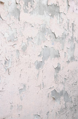 古いピンク色の壁