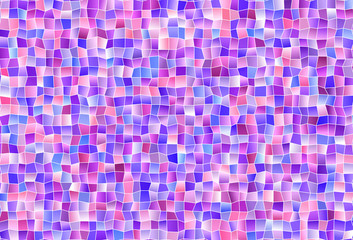 Light Pink, Blue vector layout with lines, rectangles.