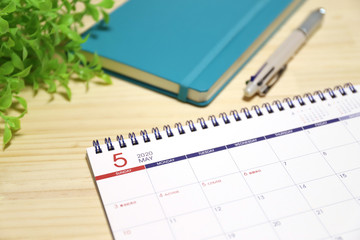 5月のカレンダー