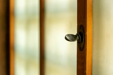 ねじ締まり錠　背景素材