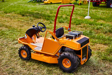 Obraz premium Kaliningrad, Russia - August 3, 2019: Exhibition of Agricultural Technology. Festival 