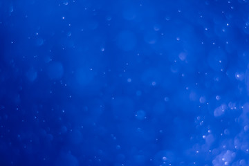 Fototapeta premium Complex Blur Blue Bokeh Background