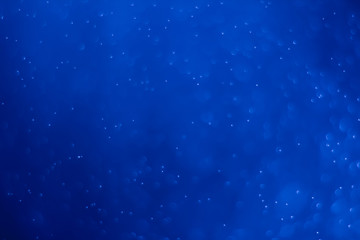 Complex Blur Blue Bokeh Background