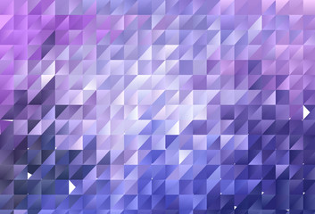 Light Pink, Blue vector gradient triangles template.