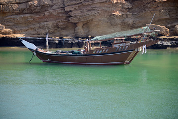 Fototapeta na wymiar Dhow, Sur, Oman