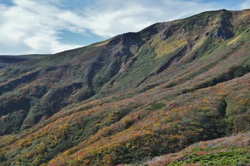 Fototapeta na wymiar 栗駒山　１０月１０日ー1　紅葉