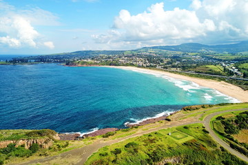 Australian beach town of Kiama