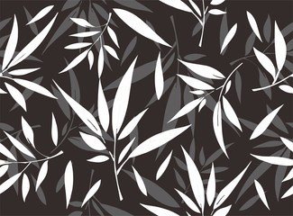 Very good bamboo leaf composition design