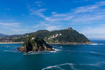 Igueldo Mountain in San Sebastian