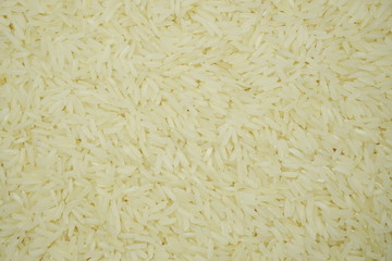 white raw Thai jasmine rice Food background