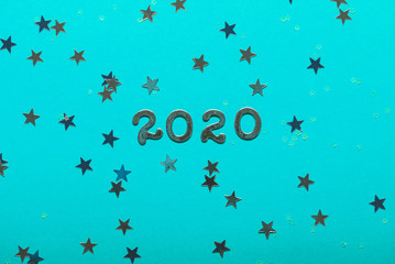 Happy New Year 2020 concept