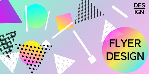 Geometric abstract background.