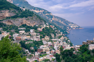 house, summer, sunset, amazing, amalfi, amalfi coast, architecture, beautiful, blue, building, city, cityscape, coast, coastline, colorful, europe, famous, france, harbor, hill, holiday, italian, ital