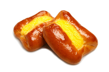 Group of rosy delicious buns