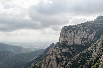 Fototapeta na wymiar Montserrat Monastery (Barcelona / Spain)