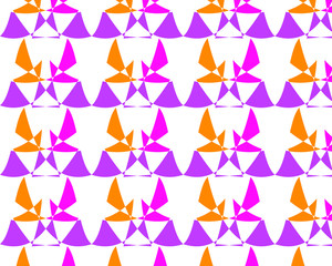 Obraz premium Colorful geometric decorative pattern for textile printing and amazing wallpaper 